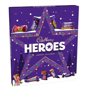 Cadbury Heroes Chocolate Christmas Advent Calendar 230g