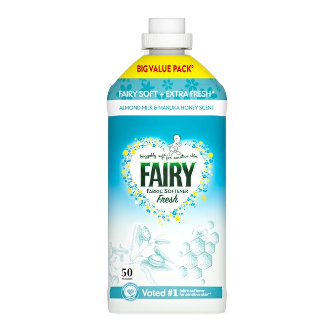 Fairy Fresh Fabric Conditioner 1.65 Litres 50 Washes