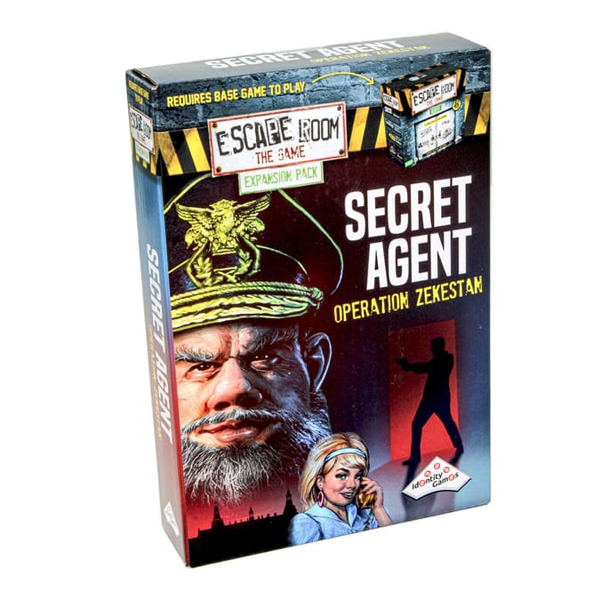Escape Room The Game Expansion Pack - Secret Agent Operation Zekestan