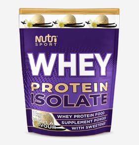 Nutri Sport Whey Protein Isolate 1kg - Vanilla
