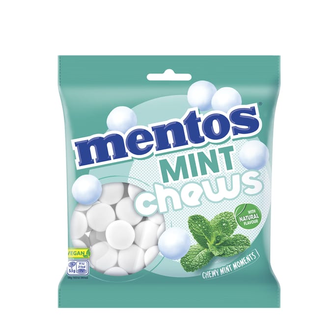 Mentos Mint Chews Bag 150g