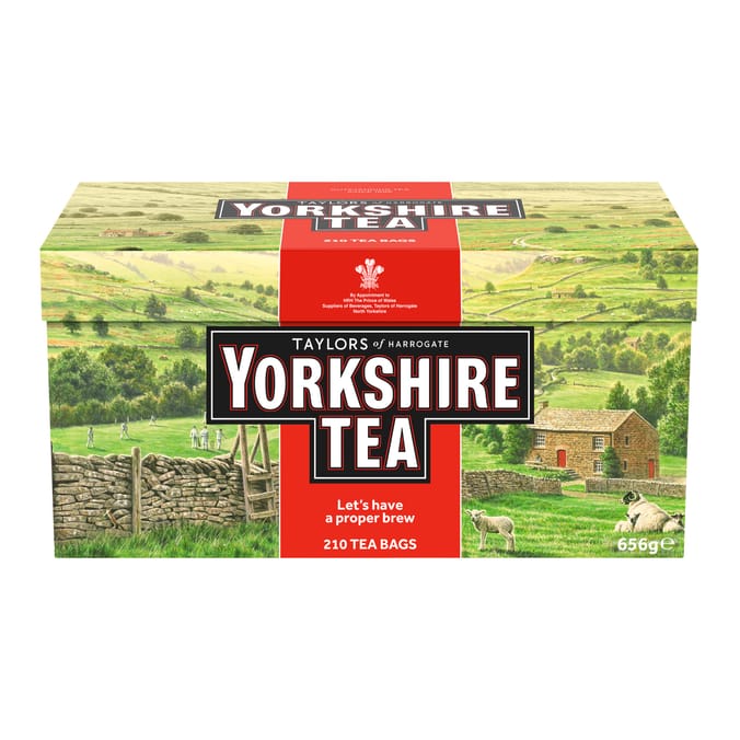 Taylors of Harrogate Yorkshire Tea 210 Tea Bags 656g