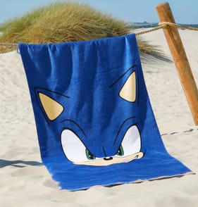 Sonic The Hedgehog Beach Towel