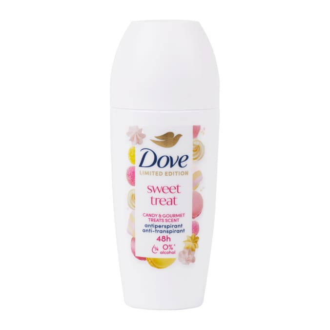 Dove Limited Edition Sweet Treats Anti-Perspirant Roll On 50ml