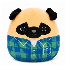 Squishmallows Plush 12" - Prince the Brown Pug 