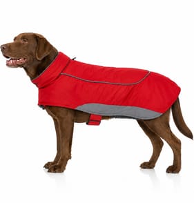  My Pets Reflective Dog Coat Red - Small