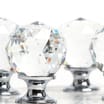 Home Collections Glass Drawer Knobs 4 Pack