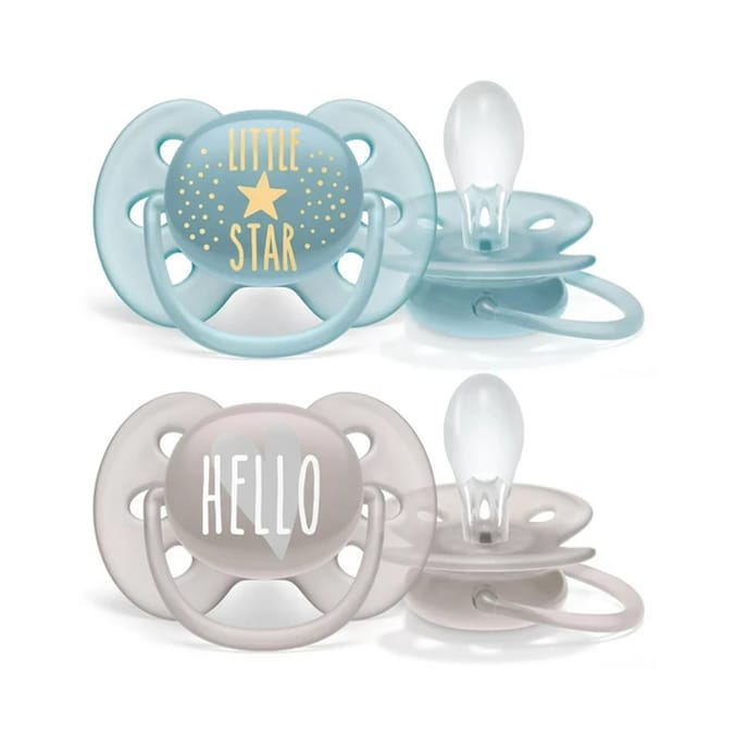 Philips Avent Ultra Soft Soother 2 Pack 6-18 months