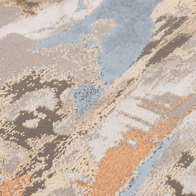 Asiatic Miro Painterly Rug Metallic MI01
