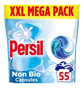 Persil 4in1Laundry Capsules 55 Washes - Non Bio
