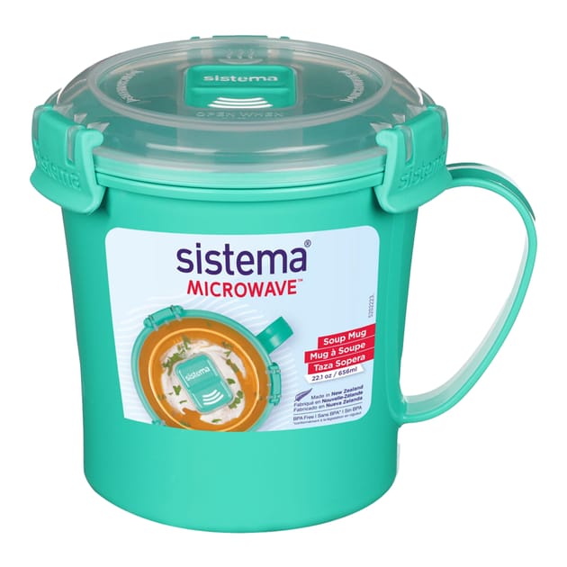 Sistema Medium Microwave Soup Mug 656ml | Home Bargains