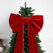 Festive Feeling Giant Velvet Bow