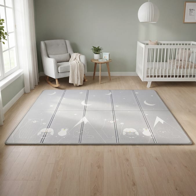 Liberty House Toys Toddler Play Mat – Unicorn & Moon and Stars