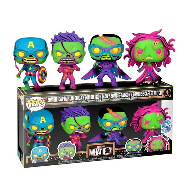  Funko Marvel Pop! 4 Pack Vinyl Marvel - What If
