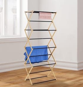 Home Solutions Bamboo 4-Tier Airer