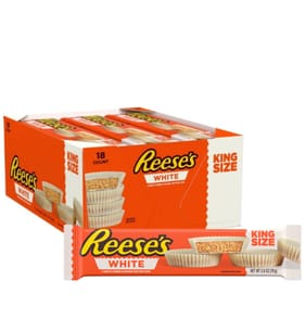 Reese's White Peanut Butter Cups King Size 79g x18 