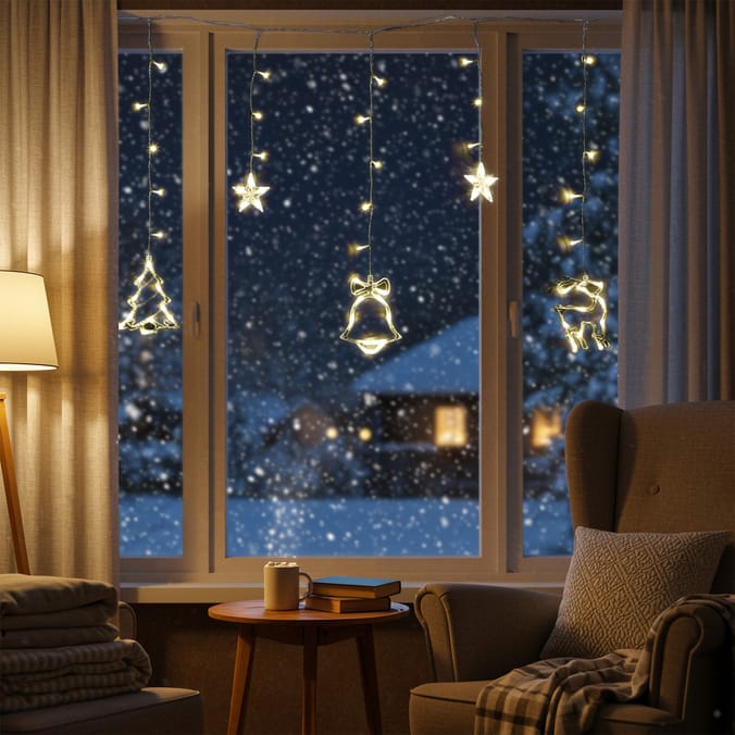 Prestige Mains Operated LED Decoration Curtain Lights