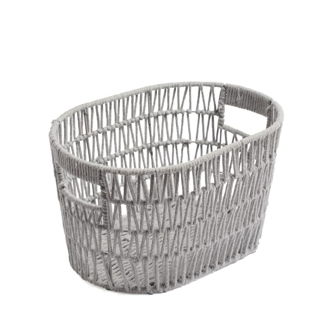 Home Collections Large Cotton Rope Woven Basket