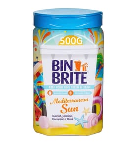 Bin Brite Freshner Powder 500g - Mediterranean Sun