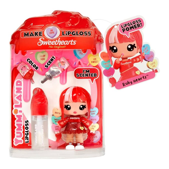 Yummiland Lipgloss Doll - Ruby Hearts