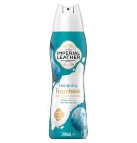 Imperial Leather Energising Foamburst Gel to Foam Body Wash 200ml - Bergamot & Sea Minerals