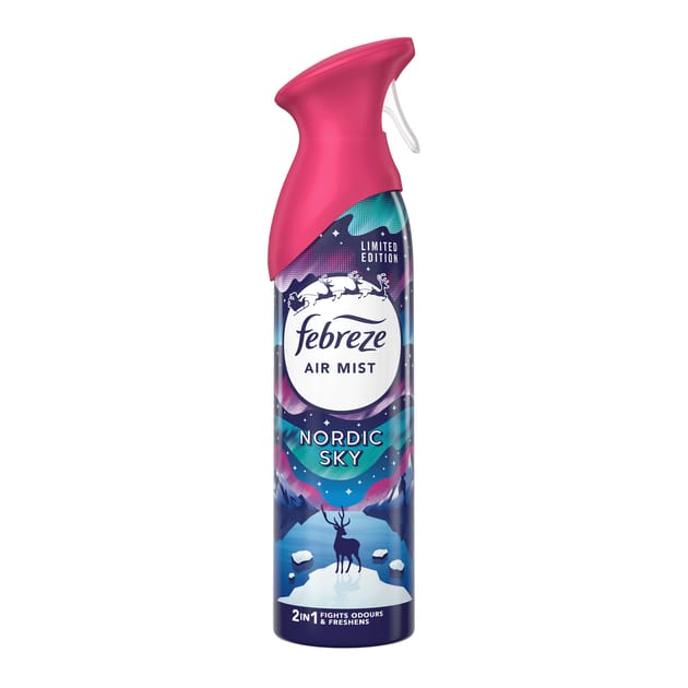 Febreze Air Freshener Spray Nordic Sky 195ml | Home Bargains
