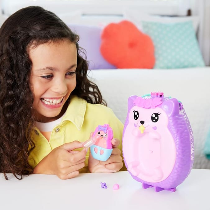 Polly Pocket Hedgehog Mom & Baby