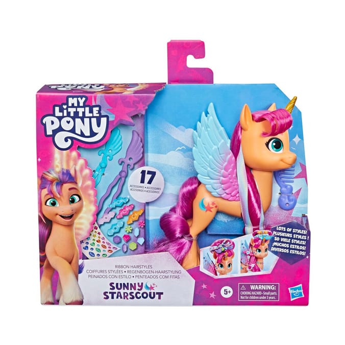 My Little Pony Ribbon Hairstyle Sunny Starscout Home Bargains