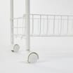 Four Tier Multi Storage Trolley - White