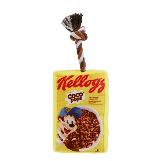 Kellogg's Pet Plush Squeaky Toy