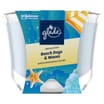 Glade Spring Large Scented Candle Air Freshener Beach Day Waves 224g