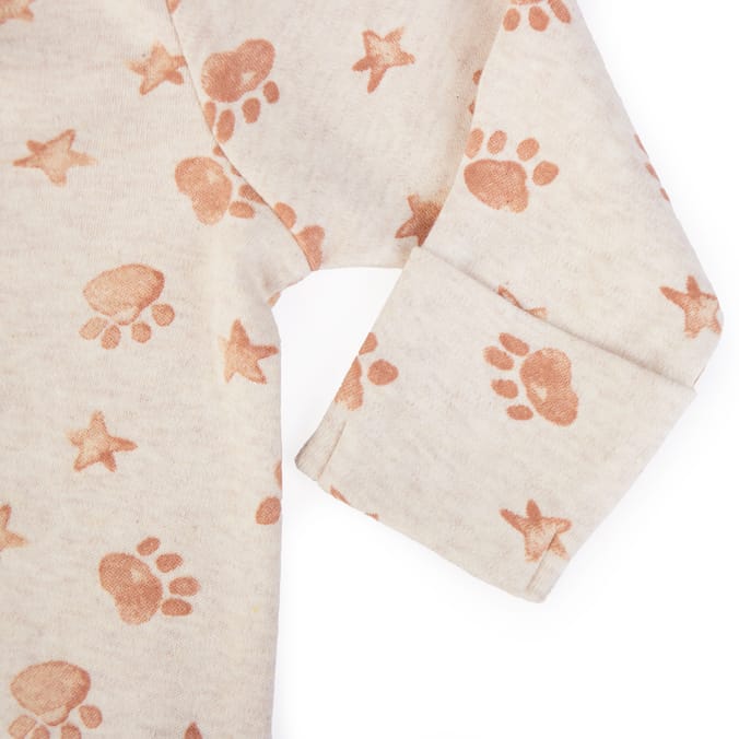 Pure Baby Long Sleeved Sleepsuits 3 Pack