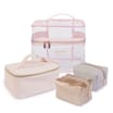 A La Mode 4 Pack Cosmetic Bag