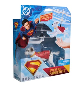 DC Superman Up In The Sky! Flying Krypto