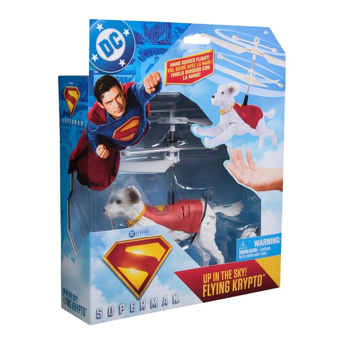 DC Superman Up In The Sky! Flying Krypto