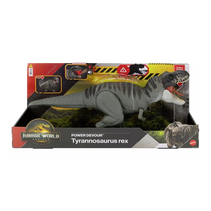 Jurassic World Rebirth Power Devour Dinosaur Figure - Tyrannosaurus Rex