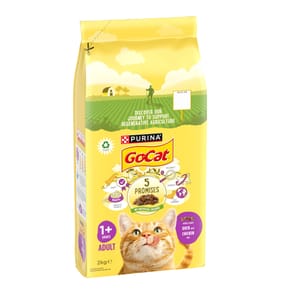 Go-Cat Chicken and Duck Dry Cat Food 2kg