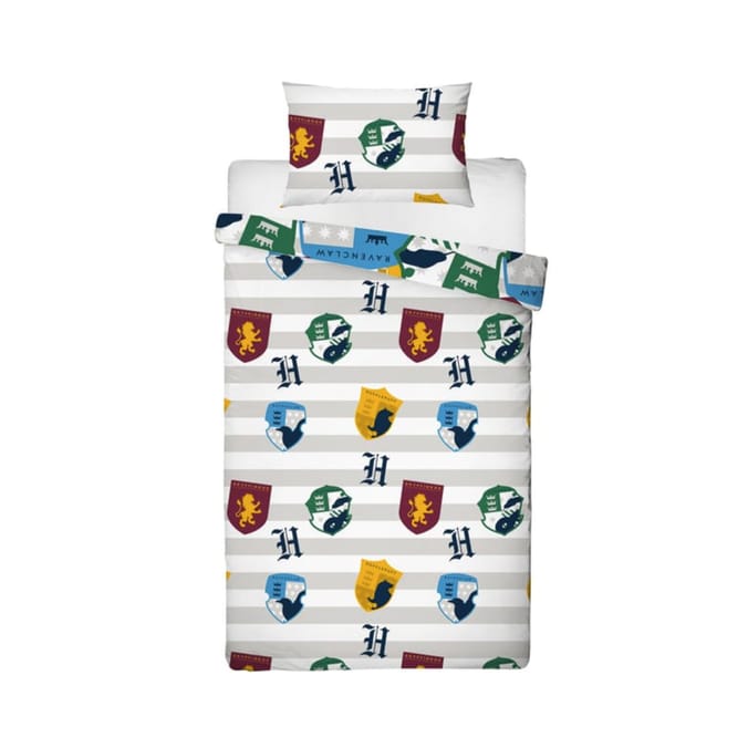 Harry Potter Stickers Single Duvet Set