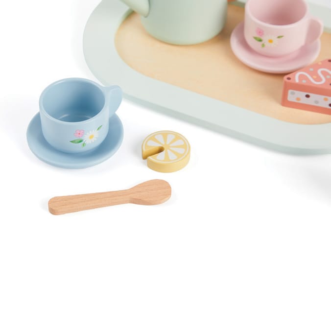 Let's Play Wooden Tea Set