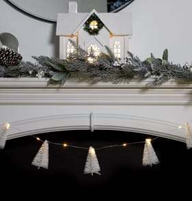 Nordic Spirit Bristle Tree String Lights