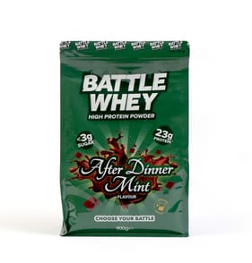 Battle Whey High Protein Powder 900g - After Dinner Mint