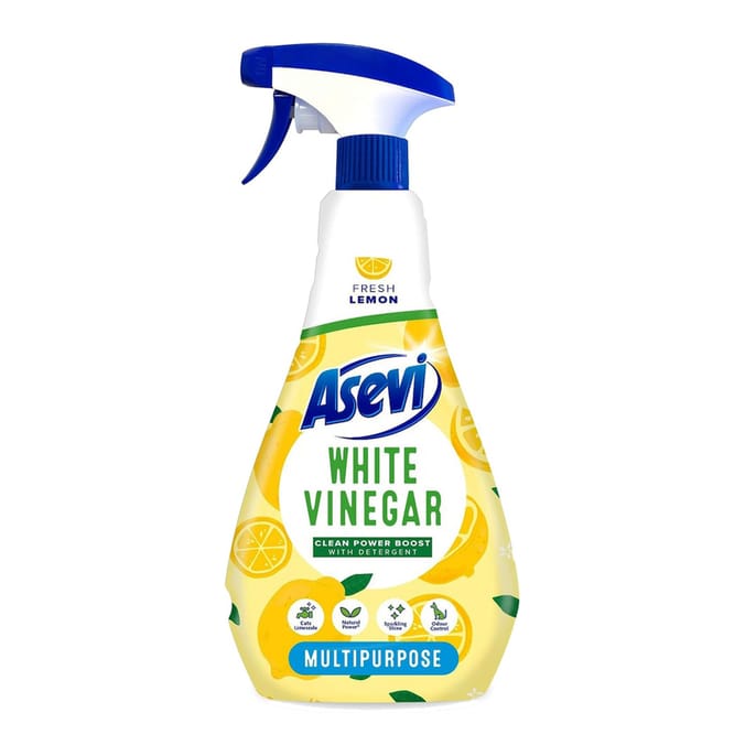 Asevi White Vinegar Cleaner Lemon Spray 750ml