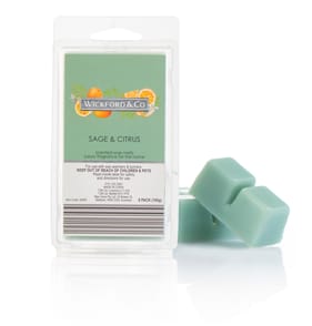 Wickford & Co Wax Melts 8 Pack - Sage & Citrus x2