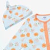 Hallow Scream Pumpkin Baby Sleepsuit 4 Pieces Set