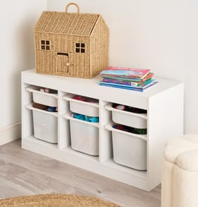 The Kids Edit 6 Drawer Toy Storage Unit