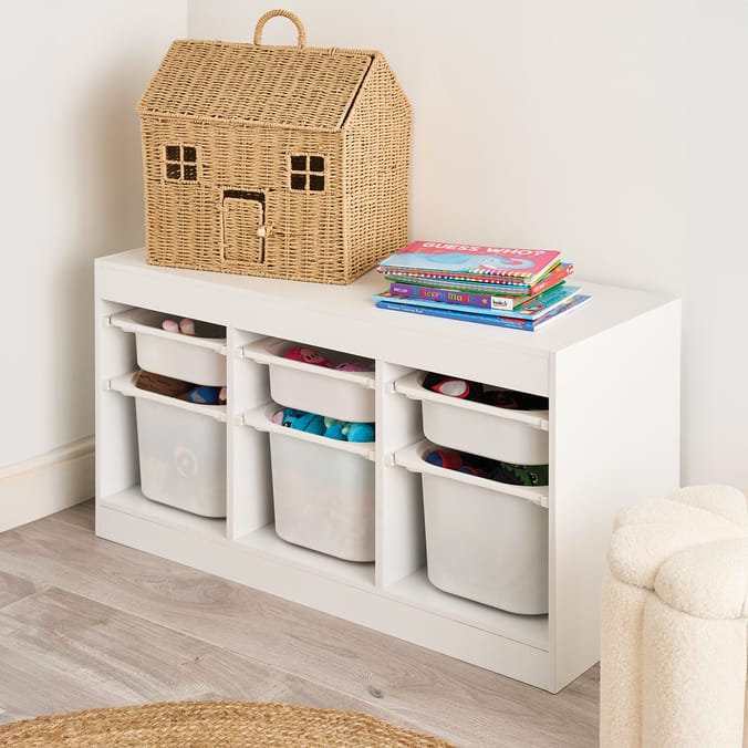 The Kids Edit 6 Drawer Toy Storage Unit
