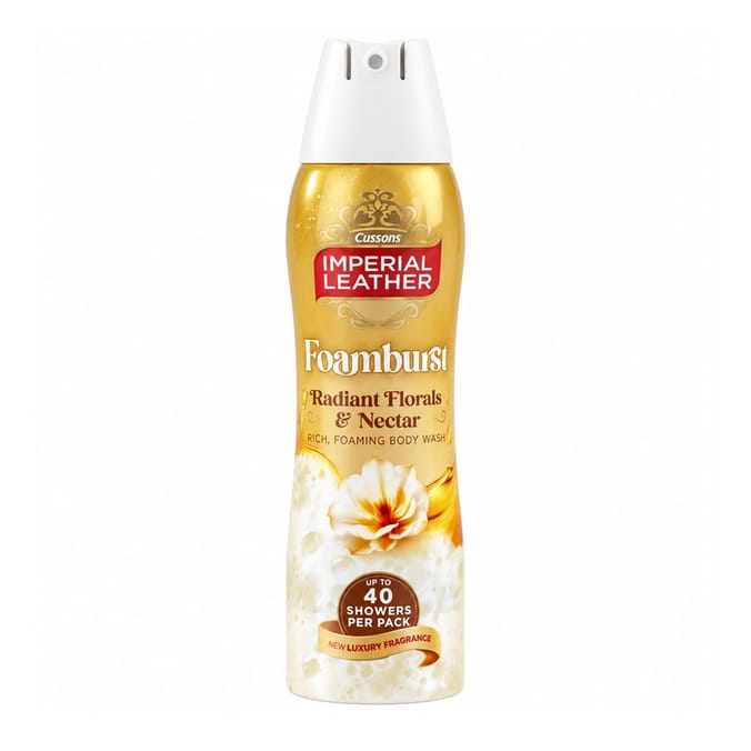 Imperial Leather Foamburst Body Wash 200ml - Radiant Florals & Nectar