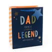 Dad You're a Legend Happy Fathers Day Gift Bag