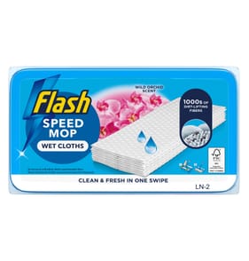 Flash Speedmop Floor Cleaner Refills 24s - Wild Orchid
