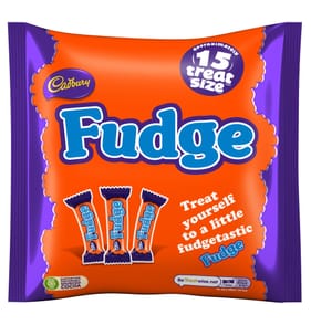 Cadbury Fudge Treat Size Chocolate Bars Multipack 202g